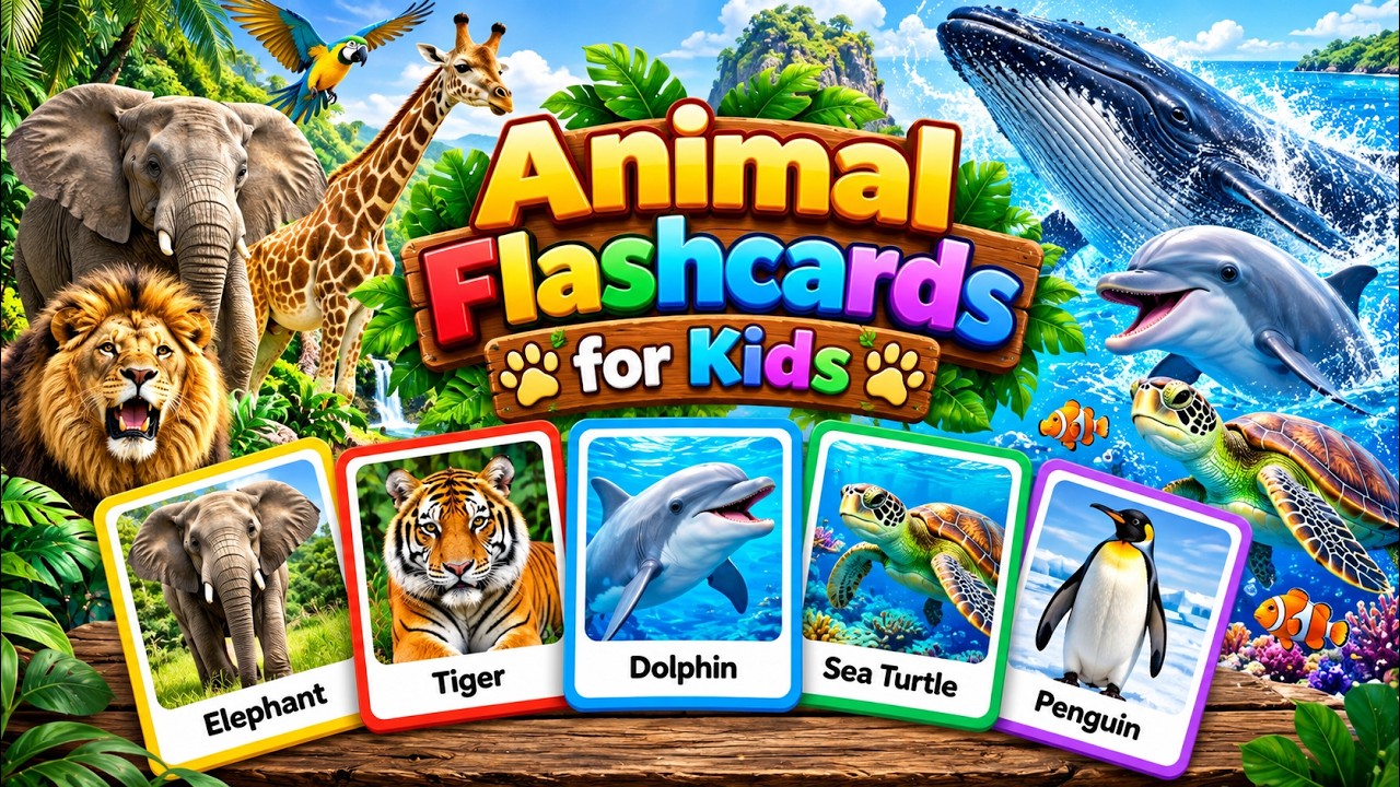 Alphabet Cards Animal Alphabet Flashcards For Toddlers And Preschoolers ...