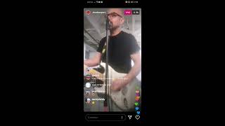 Mark Vecchiarelli of Shades Apart Performs "Stranger By The Day" on Instagram Live, April 24, 2020