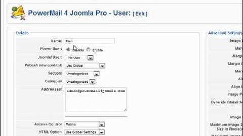 Tutorial #3 - PowerMail User Setup