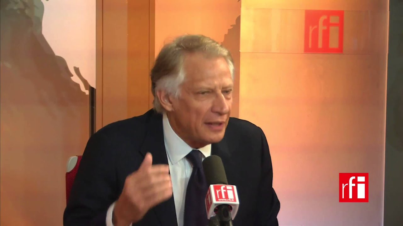 D.De Villepin : «Je suis pour la reconnaissance de l’Etat Palestinien»