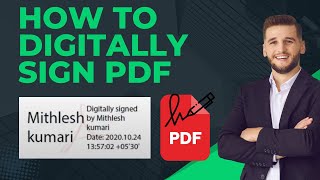 How to digitally sign your pdf or document | Sign pdf using digital signature(dsc).