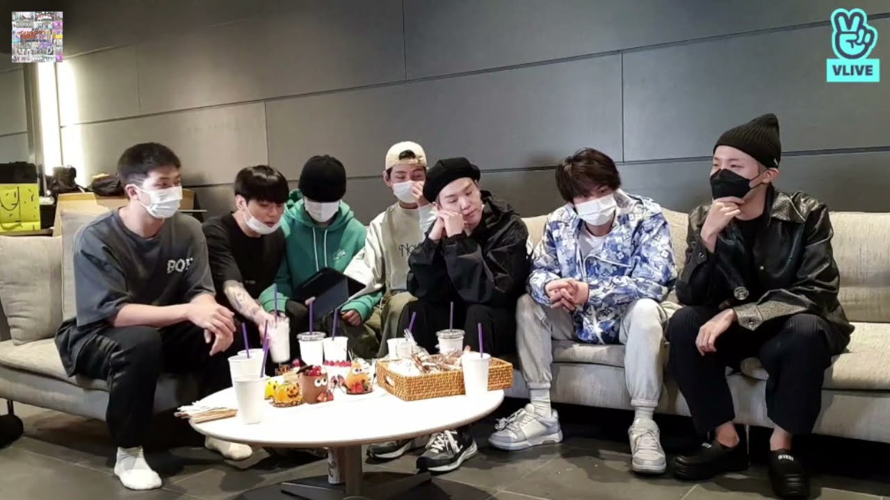 Bts Vlive Surprised Before The Concert Eng Sub 10 20 21 Youtube