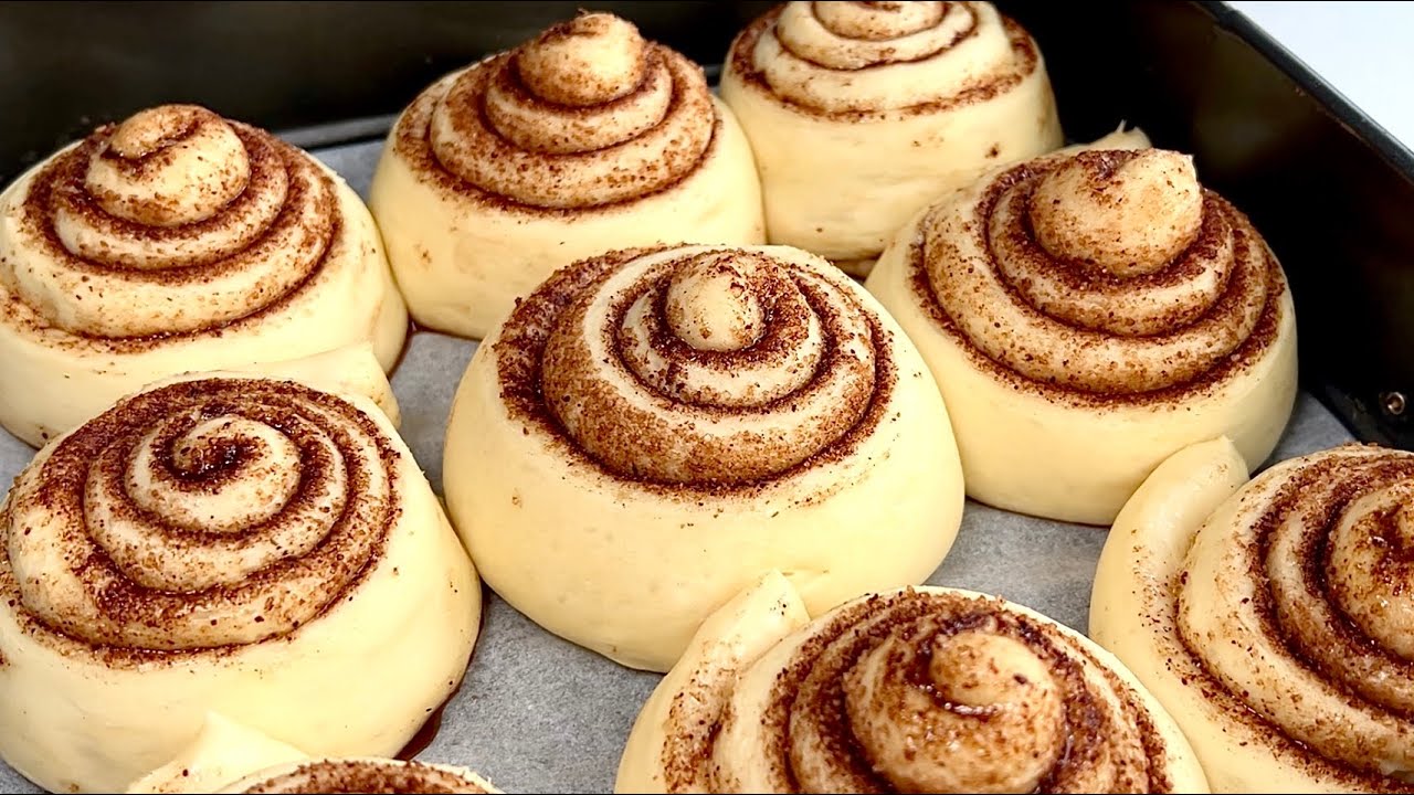 Попробуйте приготовить булочки с корицей таким образом! Результат вас поразит