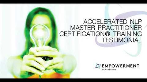 NLP Master Practitioner Training Testimonial Video - Kiannaa