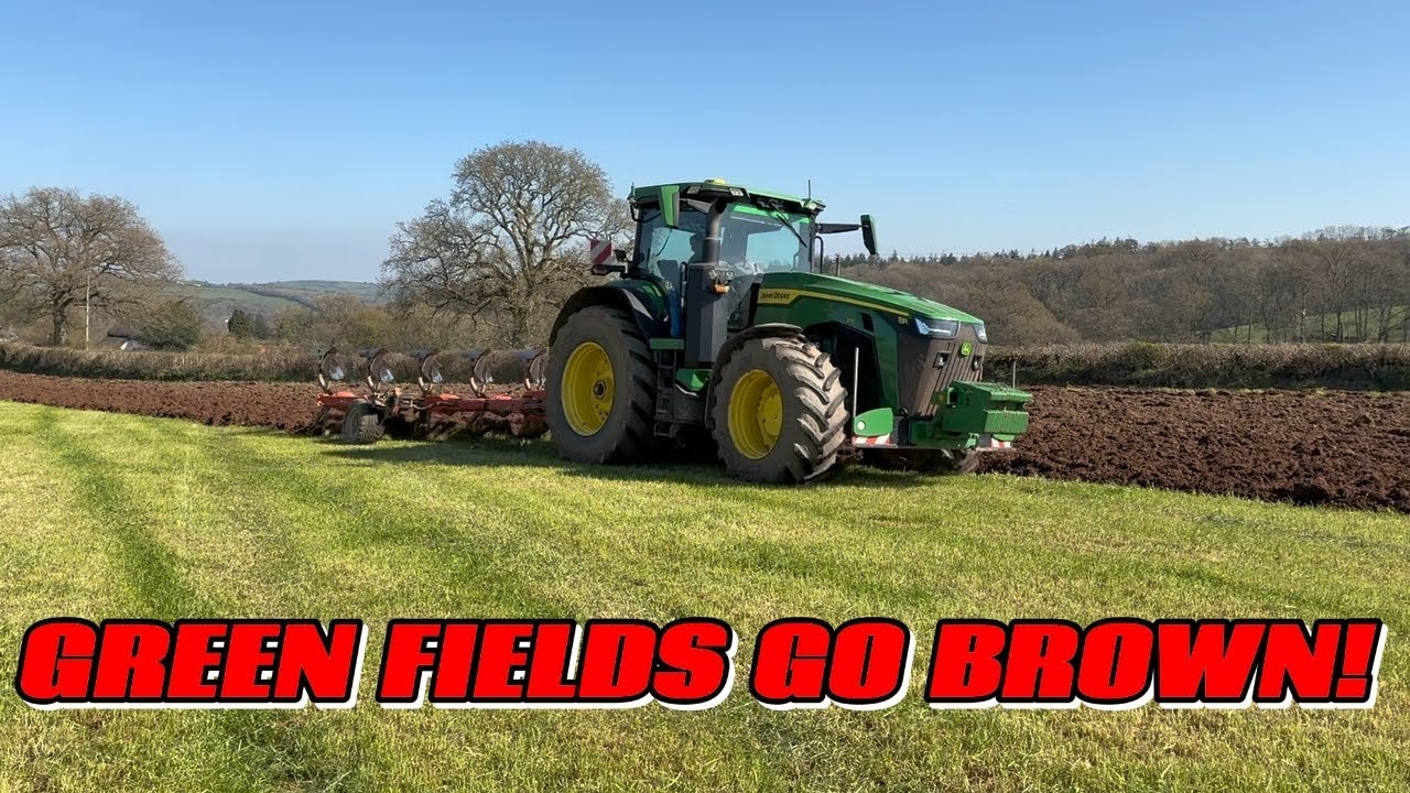 MAKING GREEN FIELDS BROWN WITH THE KUHN PLOUGH