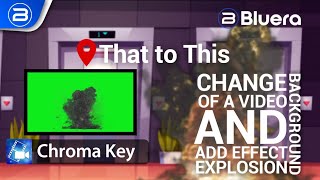 How to make Explosion effect in any editor with Chroma Key|How to change background of a video| screenshot 5