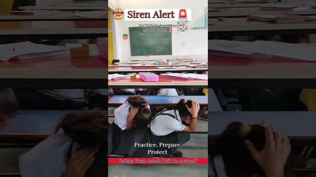 National Emergency 🚨Mock Drill 📢