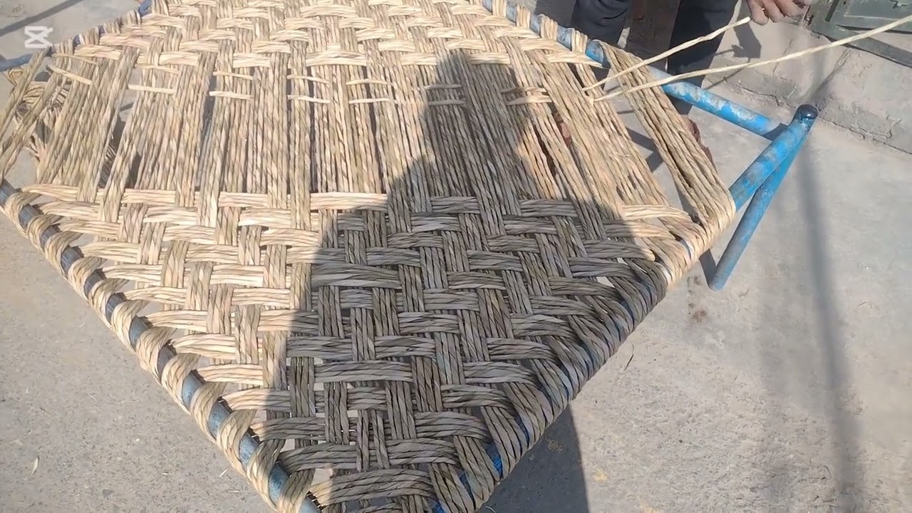 مکمل چار پائی بننے کا طریقہ 