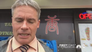 Multiple Law Enforcement Agencies Conducting Raid At Tang Dynasty Foot Spa In Jax Beach