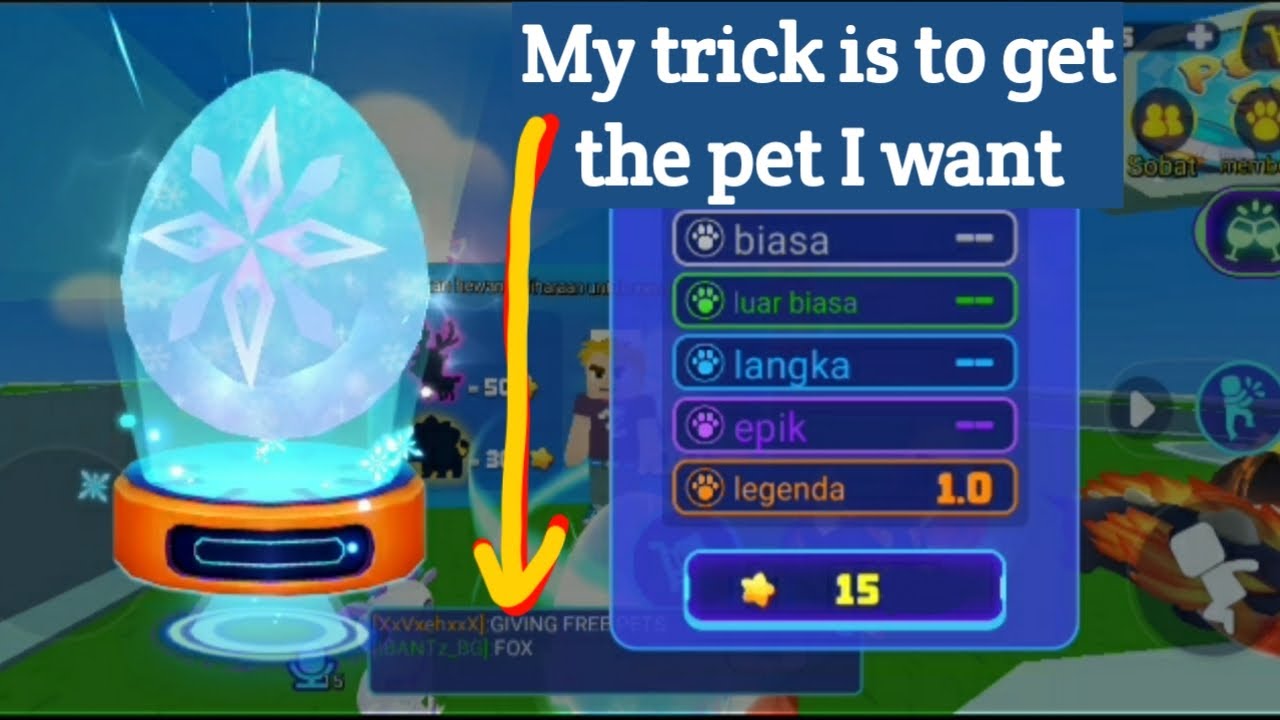 I got my dream pet use this trick | Paradise Island | Blockman GO - Adventures