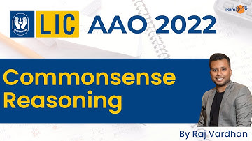 LIC AAO 2022 | Commonsense Reasoning Questions | By Raj Vardhan Sir