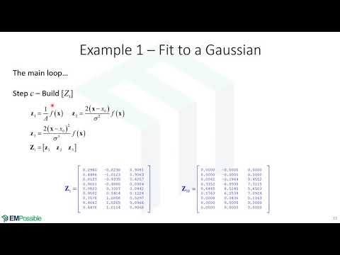 Lecture -- Nonlinear Regression Examples