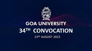 LIVE - 34th Convocation Goa University