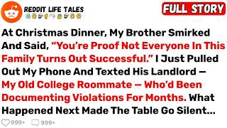 Full At Christmas Dinner, My Brother Smirked And Said, “You’re Proof Not      Best Reddit Stories Guide