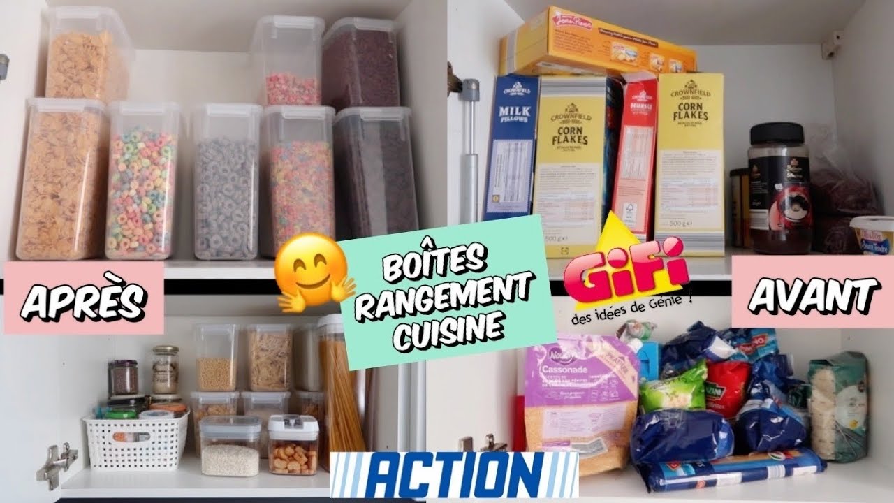 ACTION✨️LES INDISPENSABLES POUR L'ORGANISATION FRIGO CUISINE