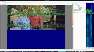 ARISS SSTV - Receiving an image from the International Space Station!