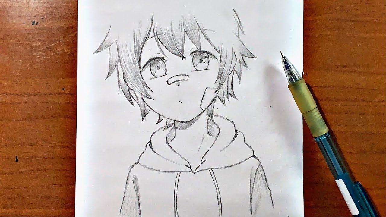 How to Draw an Anime Face  Easy Drawing Art