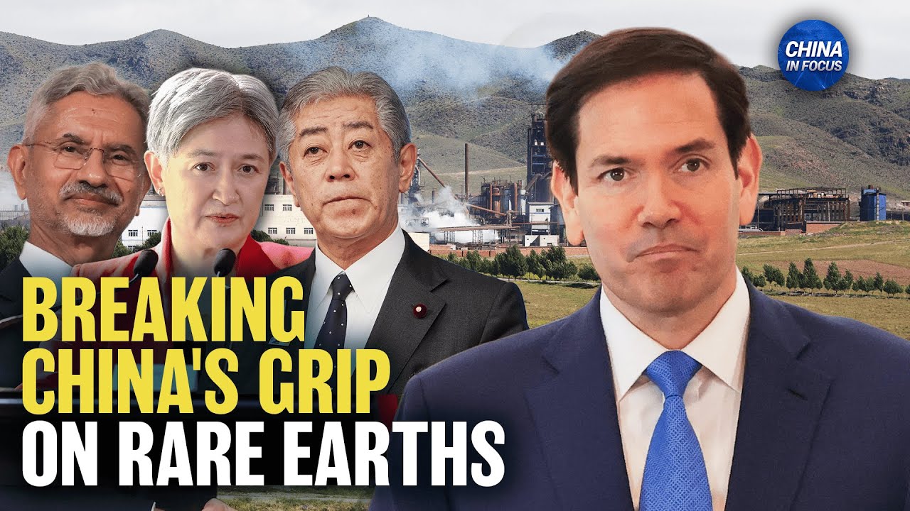 US Allies Team Up to Break China’s Critical Minerals Grip - YouTube