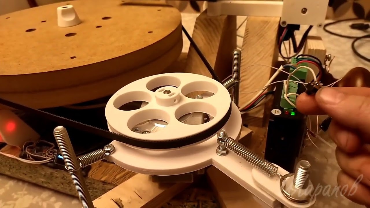 Станок для записи грампластинок. Самодельный рекордер v2.0