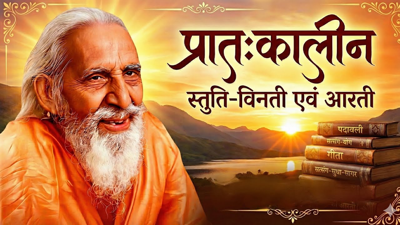 प्रातःकालीन स्तुति विनती एवं आरती Pratah Kalin Stuti Vinti & Aarti स्वामी अरुण बाबा || 8084457576