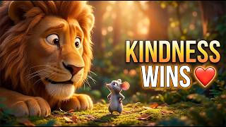 Full The Lion and the Mouse 🦁🐭 | Heartwarming Moral Story | Kindness is Never Wasted ❤️ News