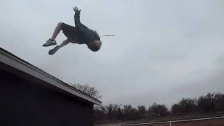 Morphsuit Parkour in Tulsa