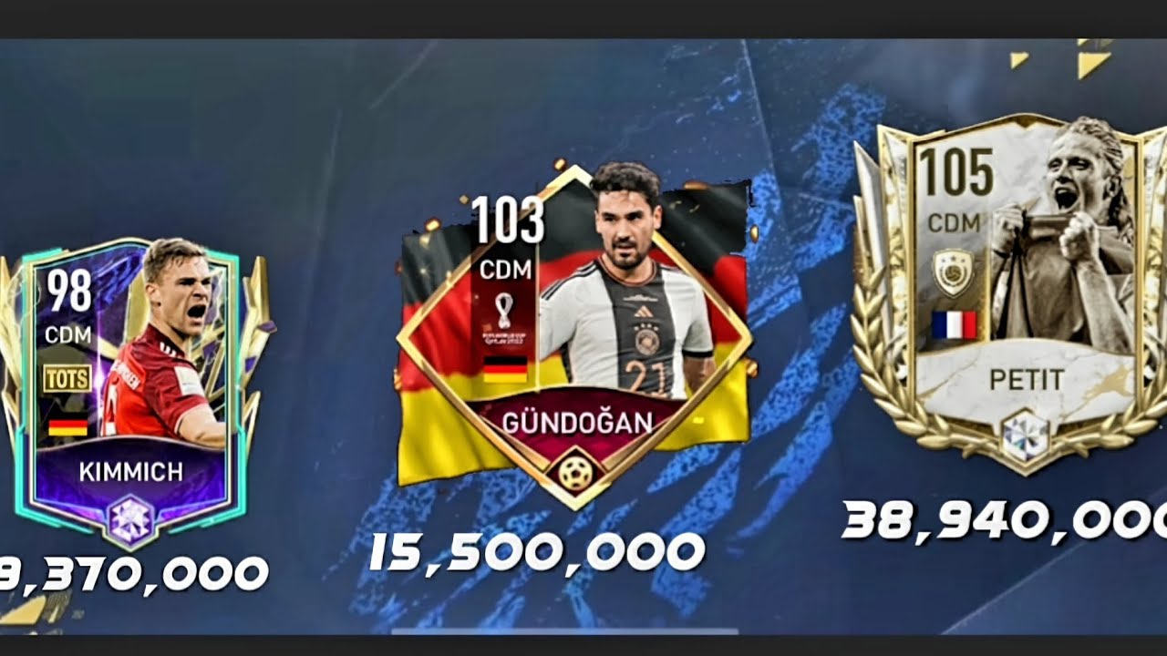 THE BEST CDM'S FOR EVERY BUDGET IN FIFA MOBILE 22 YouTube