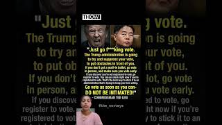 Ted Lieu's BRUTAL Message To Voters: Go F**king Vote - Don't Let Trump Intimidate You!