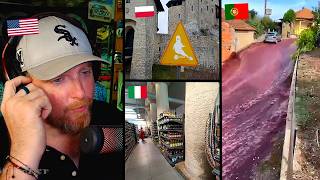 European Things That BREAK My American Brain.. 🚨🧠