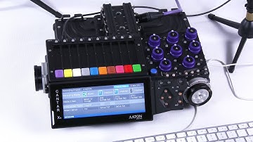 Aaton Digital - CantarX3 (2/7) - Demo Menu "Session" - How to create a new project?