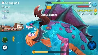 Hungry Shark Evolution - Giant Monster Enemy SHARKNAROK New Skin Update - All 26 Sharks Unlocked
