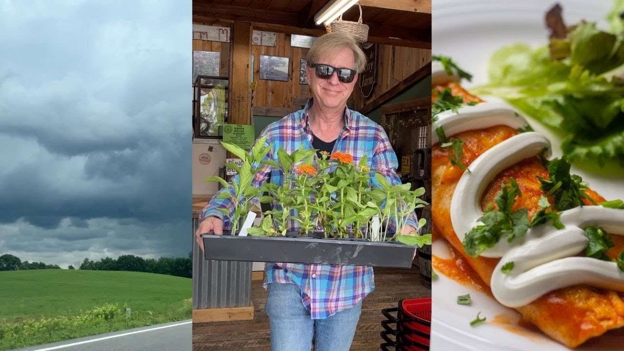 Stormy Skies and A New Cabbage Recipe!