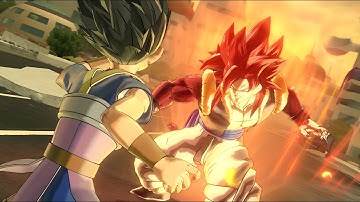 Gogeta SSJ4 vs Base Cabba [What-if]