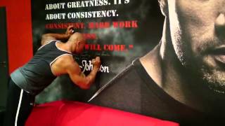 Dwayne "The Rock" Johnson in Budapest / Flex Gym