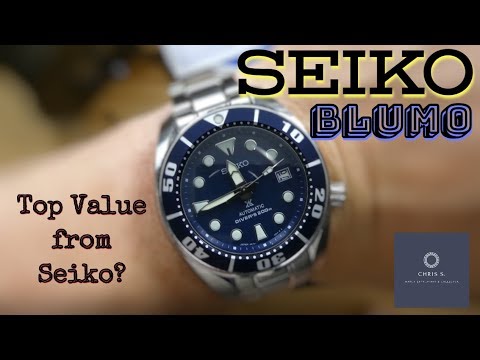 Seiko unboxing SBDC033 Blumo best budget diver under 500$ best affordable Seiko dive watch 200m