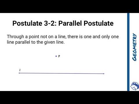 G Section 3-5 Parallel Postulate