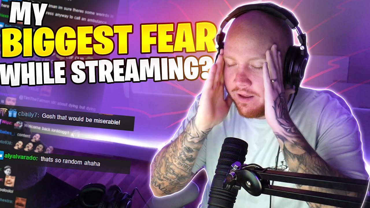 TIMTHETATMAN'S BIGGEST FEAR WHILE STREAMING?? TIMTHETATMAN'S BIGGEST FEAR WHILE STREAMING??