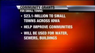 Iowa Small Towns Receiving Money for Improvements