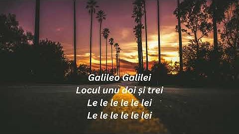 Bogdan DLP ✘ Adrian Minune -- Galileo Galilei // versuri /lyrics