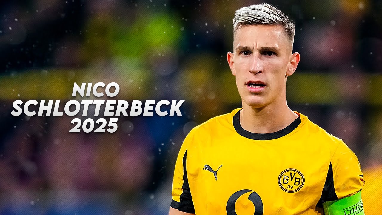 Carte Autographe Nico Schlotterbeck - Borussia Dortmund - Saison 2025/26 - Neuf