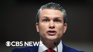 Pete Hegseth responds to misconduct allegations at Senate confirmation hearing