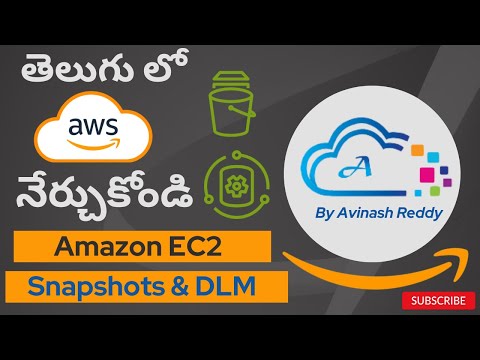 AWS in Telugu :  What is EBS Snapshots and automating with DLM (Data Life Cycle Manager)