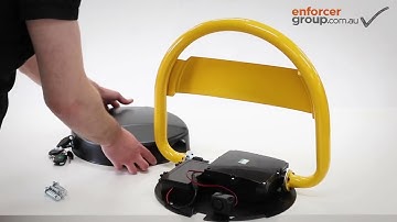 How To Use Parking Bollard With Remote Control