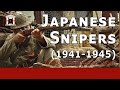 Japanese Snipers during the Second World War (1941-1945)