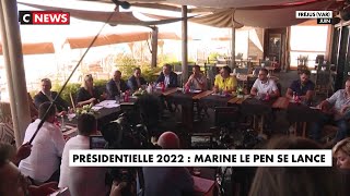 Présidentielle 2022 : Marine Le Pen se lance