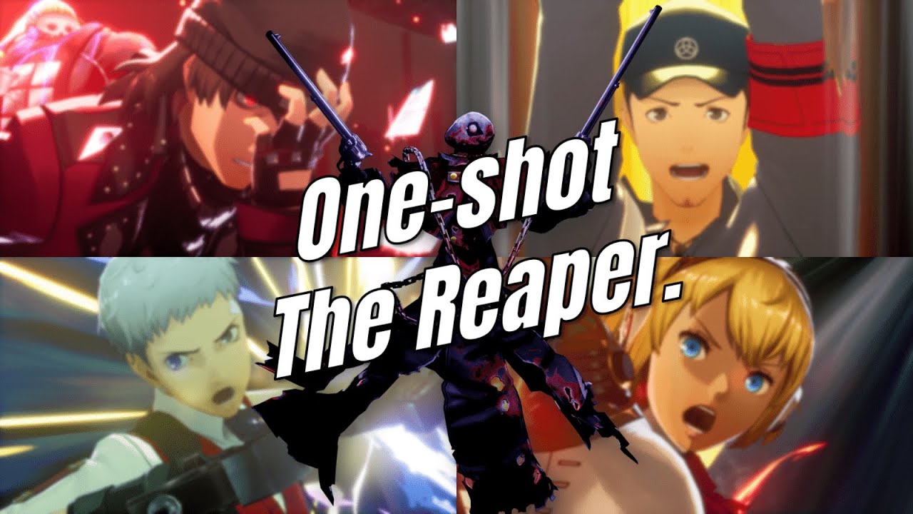 Reaper getting humbled by all possible Party Members - YouTube
