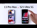 iPhone 13 Pro Max vs S21 Ultra 5G | SPEED TEST