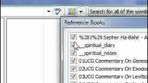 E-Sword 10.0.5: The Extended Topical Search