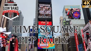 GOIN' BAND Takes on TIME SQUARE NYC in **4K**