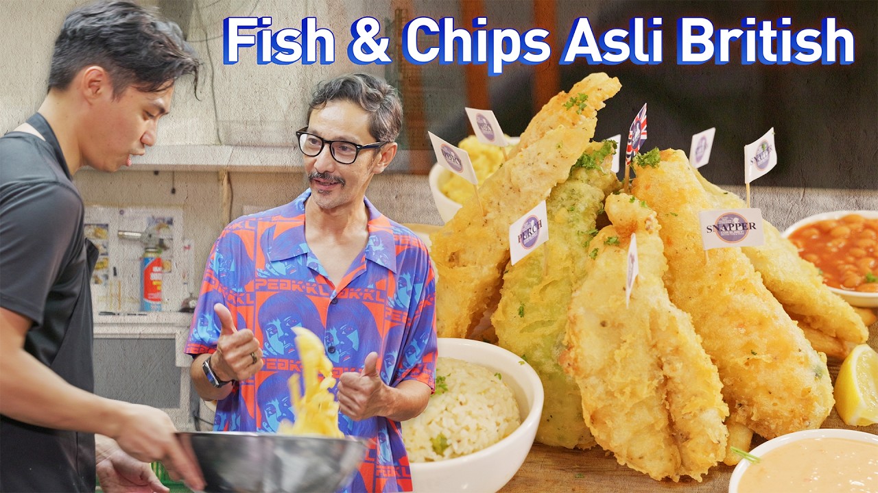 Любимый ресторан Ци Разали, где подают рыбу с картошкой фри | Cor Blimey Fish & Chips